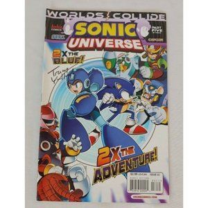 Sonic Universe Comic Books #52 Worlds Collide 5 of 12 July 2013 Signed Issue